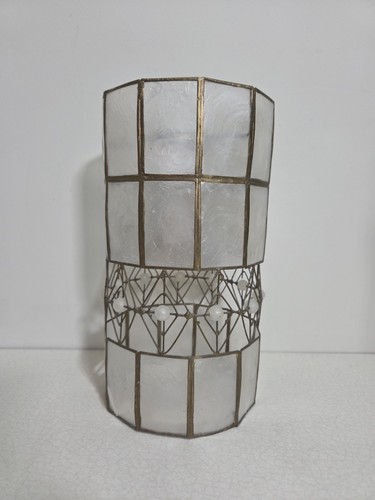 Vintage retro capiz shell - retro,