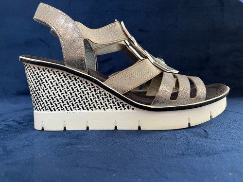 Rieker silver wedge - rieker,