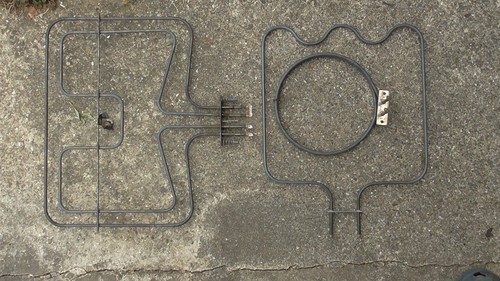 Zanussi cooker oven top bottom