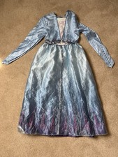TU Frozen age 9-10 Elsa Dressing up outfit - dress and detachable cape!