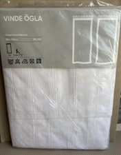 Ikea Vinde Ogla White Curtains