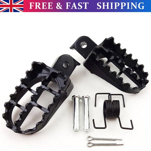 Black foot prgs footpegs - black,