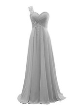 Long Chiffon Wedding Evening Formal Party Gown Ball Bridesmaid Prom Dress 6-24