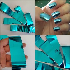 Nail Art Foil TURQUOISE MIRROR