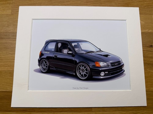 Toyota starlet glanza - starlet, cartoon