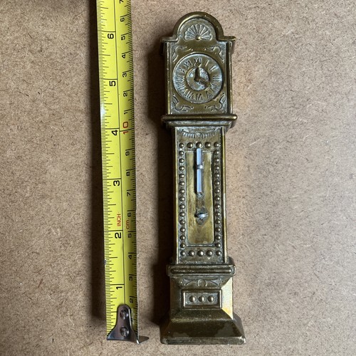 Vintage brass grandfather - brass,