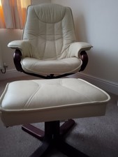 Recliner Chair with Stool In