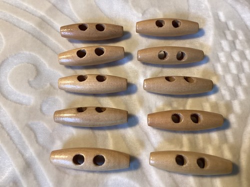 New wooden toggles - 10, toggles/