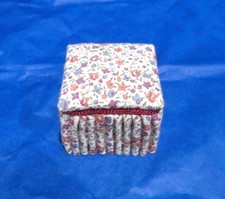 Dolls House Furniture - Pleated Bedroom Boudoir stool