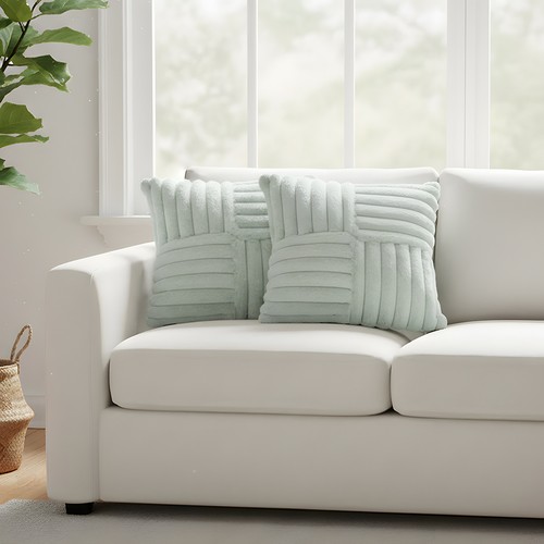 Luxury plush cushion covers - luxury,