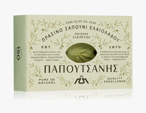 Green pure olive oil - oil, soap