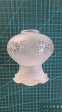 Elegant Vintage Frosted Glass