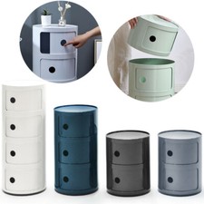 Round Storage Cabinet Cupboard