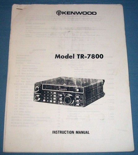 Kenwood 7800 transceiver - kenwood, 2m