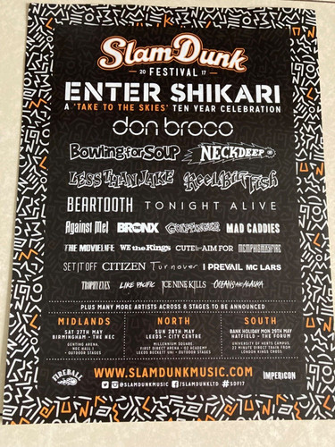 Slam dunk 2017 - 2017, festival