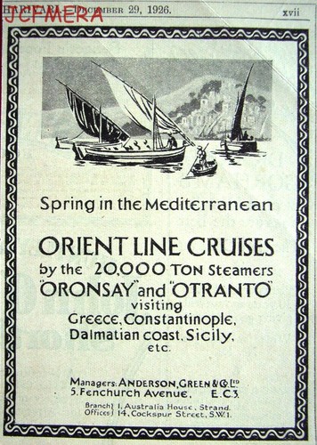 Oronsay otranto orient line - otranto,