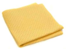40 x 38cm Perforated Synthetic Chamois Leather Shammy Car Cleaning Drying Cloth