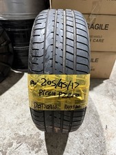 205/45/17 Pirelli P Zero 84v RFT 5.21mm Tread PART WORN TYRE - Dot 09/10
