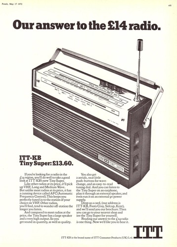 Vintage 1972 advert for - vintage,