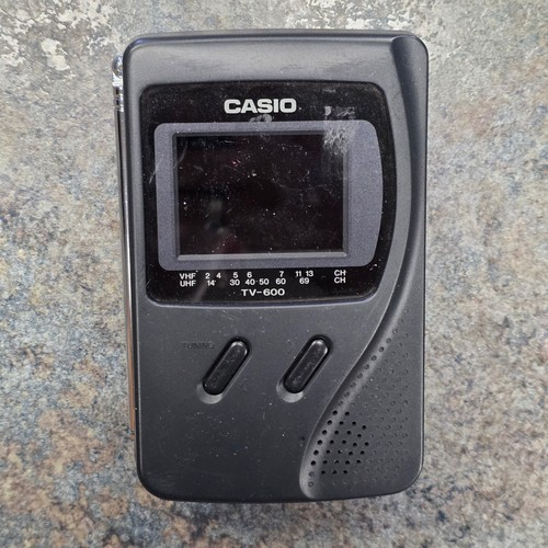 Casio 600b handheld - tv-600b, pocket