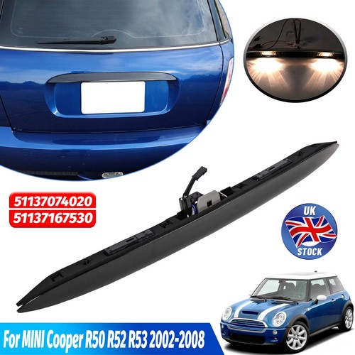 Black rear tailgate handle - black,