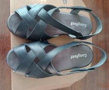 Cosyfeet Ladies Sandals Navy