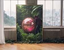 Retro Rainforest Disco Ball