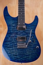 Mayones Aquila Elite V24 S6 Electric Guitar 2022 in Lagoon Burst, with Gig Bag