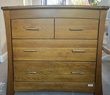 wooden drawer storage unit