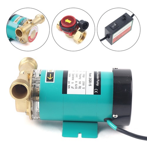 Hot water booster - booster, mains