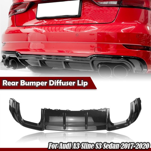 Carbon fiber rear bumper - carbon,