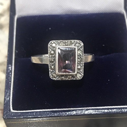 Vintage solid silver ring - vintage,