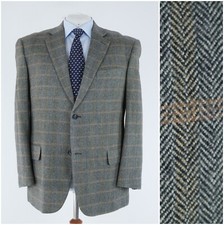 Mens Herringbone Tweed Jacket
