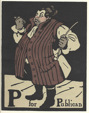 William Nicholson Woodcut