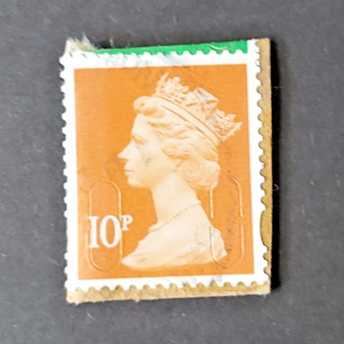 Security machin 10p stamp - security, £10p