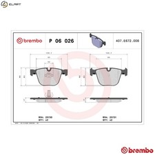 BRAKE PAD SET DISC BRAKE P 06