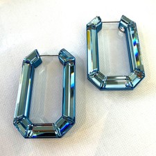 SWAROVSKI Lucent Hoop Earrings