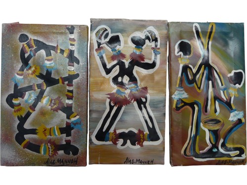 African tribal art paintings - african,