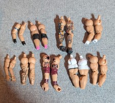 Mattel WWE Elite Spare Arms Build A Figure Parts Job Lot - 9 Pairs Of Arms
