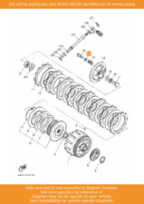 YAMAHA Washer, Plate