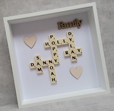 2. Scrabble Picture Box Frame