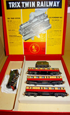 Trix Twin Train Set- 1/334 BR Passenger set - 0-4-0 BR loco & Tender + 3 Coaches
