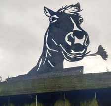 HORSE Fence Topper Garden