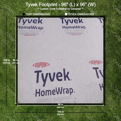 Tyvek footprint - tyvek,