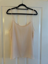 Matalan RS Ladies Peachy Pink Orange Sleeveless Cami Camisole Blouse Top 18