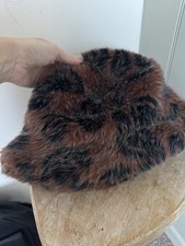Vintage Cornelia James Woman's Vesper Faux Fur Brim Hat BNWT