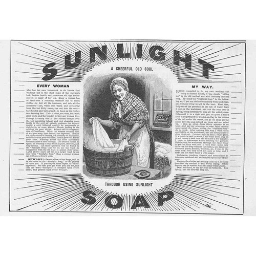 Sunlight soap cheerful old - sunlight, (a