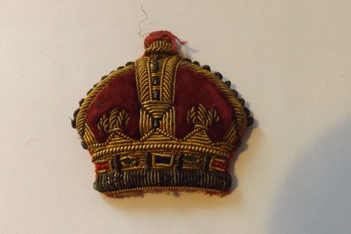 Military wire bullion badge - military,