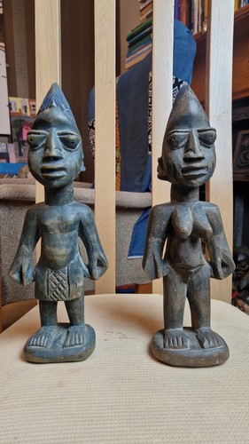 Ere ibeji carved wood - ibeji,