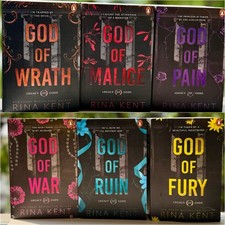 Rina Kent 6 Book Set | Legacy of Gods Series  Paperback | English New